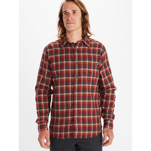 Marmot Fairfax Clothes - Mens Shirts Dark Grey CA8492306 Canada